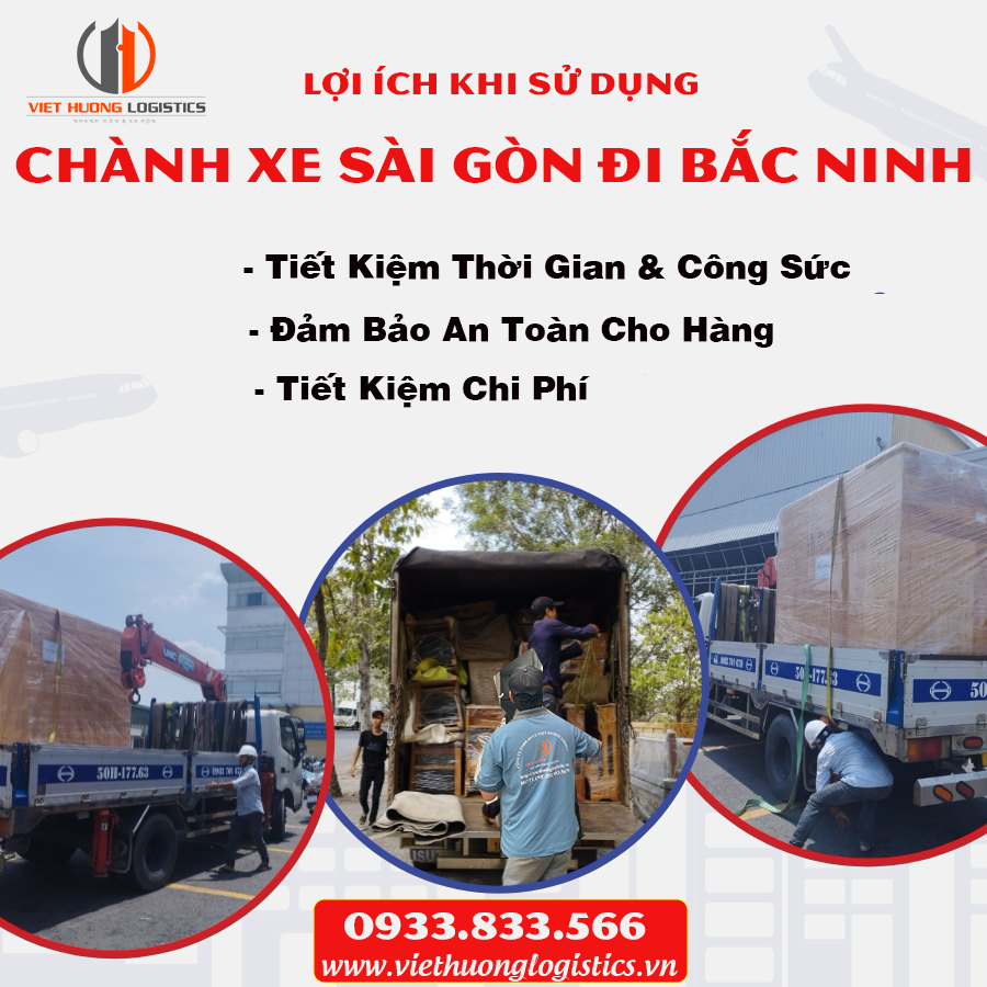 Chành xe Sài Gòn Bắc Ninh - Vận Tải Việt Hương. Báo Giá Nhanh: 0933.833.566(zalo)