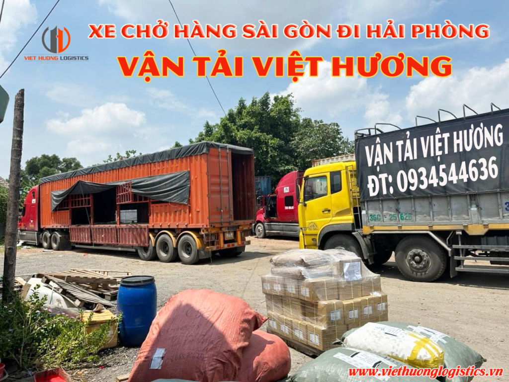 Vận Tải Hàng Bắc Nam - Vận Tải Việt Hương - LH Báo Giá: 0933833566(zalo) Vận Tải Sài Gòn đi Hải Phòng 3 ngày