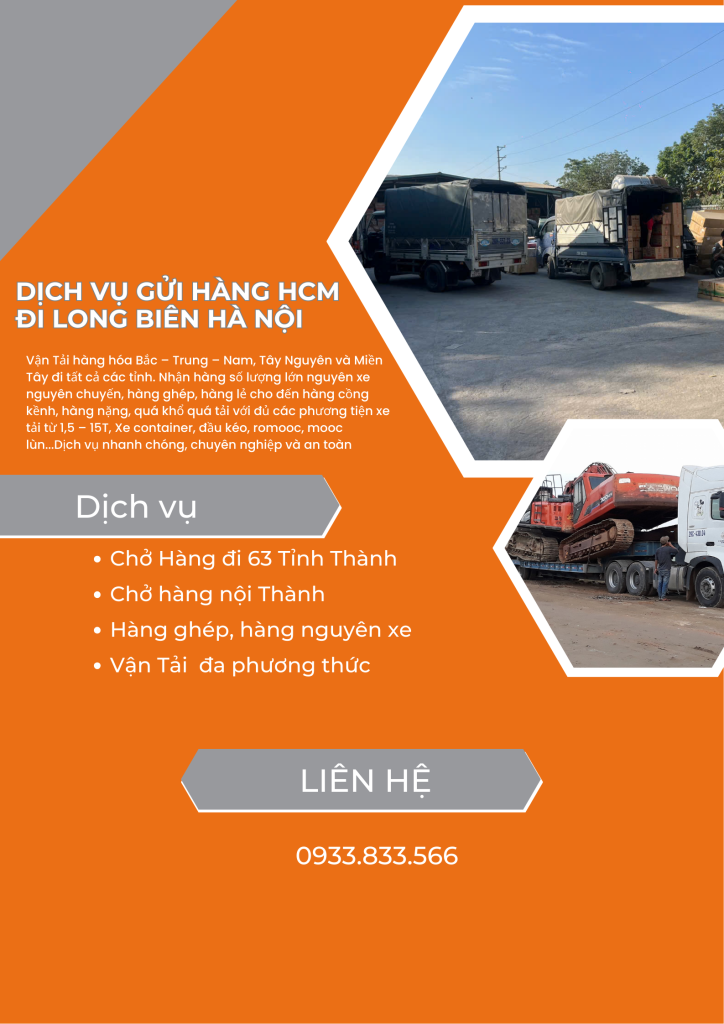 Vận Tải Hàng Bắc Nam - Vận Tải Việt Hương - LH Báo Giá: 0933833566(zalo) Dịch vụ gửi hàng HCM đi Long Biên Hà Nội