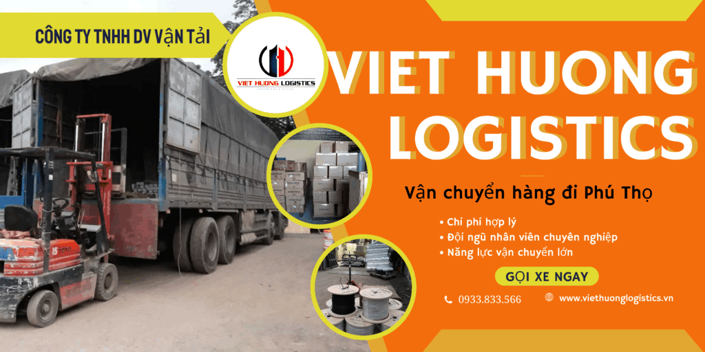 Vận Tải Hàng Bắc Nam - Vận Tải Việt Hương - LH Báo Giá: 0933833566(zalo) Vận chuyển hàng đi Phú Thọ