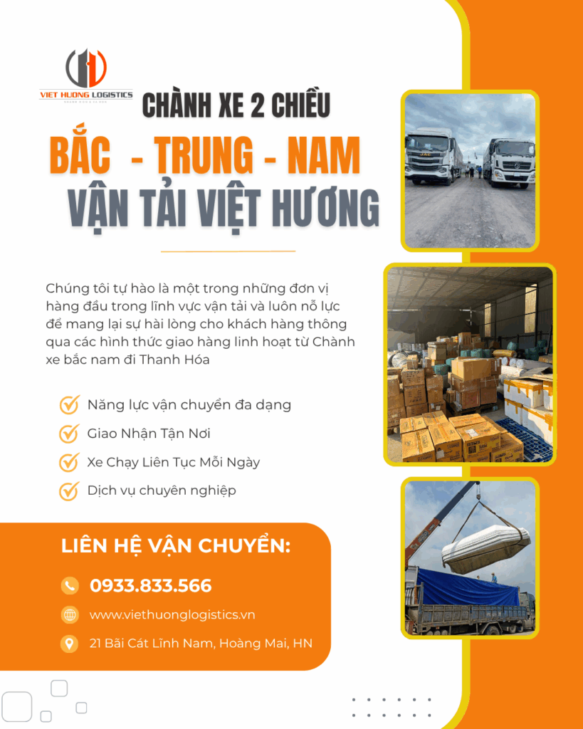 Xe 15T Chở Hàng Bắc Ninh Miền Nam 2-3 ngày -ĐT0933833566 Vận Tải Viêt Hương
