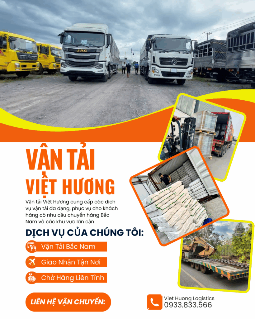 Vận Tải Hàng Bắc Nam - Vận Tải Việt Hương - LH Báo Giá: 0933833566(zalo) Xe 15 Tấn Vận Chuyển Sài Gòn Phú Thọ – LH: 0933.833.566