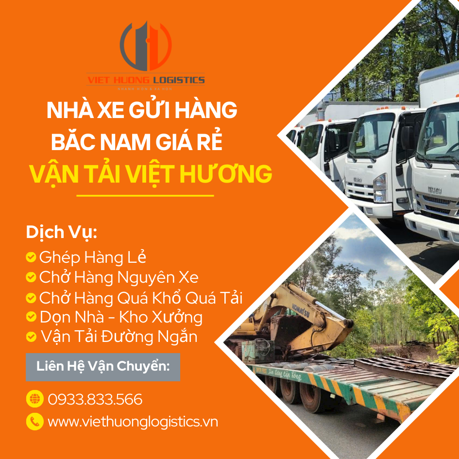 Nhà Xe Chở Hàng Bắc Nam 2-3 ngày -0933.833.566 Việt Hương