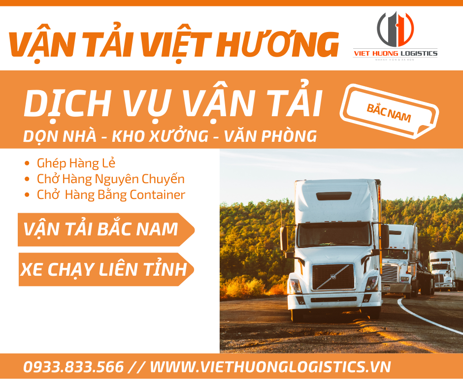 Vận chuyển hàng đi Hoài Đức HN 3 ngày, Vận Tải Việt Hương